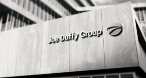 Joe Duffy Group Logo on Building